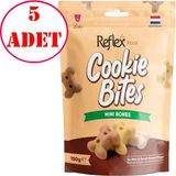 Reflex Plus Cookie Bites Mini Bones Küçük Irk Köpek Ödül Maması 150 Gr 5 Ad
