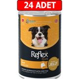 Reflex Plus Dana Etli Köpek Konserve Maması 400GR x 24 Adet Parça Etli Yaş Mama