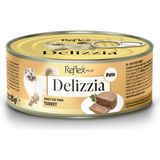 Reflex Plus Delizzia / Kıyılmış Hindi Etli Yetişkin Kedi Maması 85g