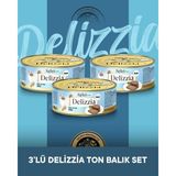 Reflex Plus Delizzia Pate Ton Balıklı Kıyılmış Yetişkin Kedi Konserve Maması Seti 3x85 gr