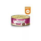 Reflex Plus Delizzia Sos İçinde Parça Etli Tavuklu Ve Ciğerli Yetişkin Konserve Kedi Maması 85 Gr 6