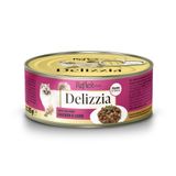 Reflex Plus Delizzia Sos İçinde Tavuklu ve Ciğerli Parça Etli 85 gr Yetişkin Kedi Konservesi