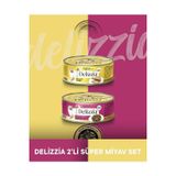 Reflex Plus Delizzia Tavuklu Pate & Tavuklu-Ciğerli Gravy Yetişkin Kedi Maması Seti 2X85 Gram