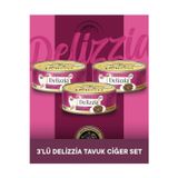 Reflex Plus Delizzia Yetişkin Tavuklu-Ciğerli Gravy Kedi Maması 3x85 gram