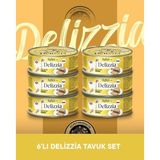 Reflex Plus Delizzia Yetişkin Tavuklu Pate Kedi Maması 6x85 gram
