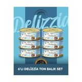 Reflex Plus Delizzia Yetişkin Ton Balıklı Pate Kedi Maması 6x85 gram