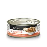 Reflex Plus Essential Et Suyunda Ton Balıklı Tavuklu ve Havuçlu Yetişkin Kedi Konservesi 70gr