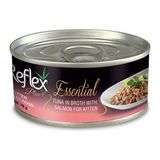 Reflex Plus Essential Somonlu Yavru Kedi Konservesi 70 Gr Ekonomik Mama İstiridye Lezzeti