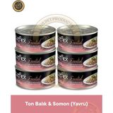 Reflex Plus Essential Ton Balık & Somon Kitten Yavru Kedi Konserve Maması Seti 6x70 gr - 6X70GR