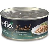 Reflex Plus Essential Ton Balık & Tavuk Yetişkin Kedi Konserve Maması 70 gr - 70GR