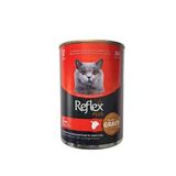 Reflex Plus Gravy Kuzulu Konserve Kedi Yaş Maması 400 Gr