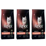 Reflex Plus Hairball Somonlu Yetişkin 3x1.5 kg Kedi Maması