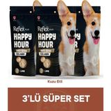 Reflex Plus Happy Hour Anti Aging Collagen Köpek Ödül Maması Seti 3x60 gr - 1 Adet - Renkli