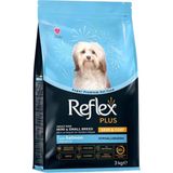 Reflex Plus Hipoalerjenik Deri ve Tüy Sağlığı için Somonlu Küçük Irk 3 kg Yetişkin Köpek Maması