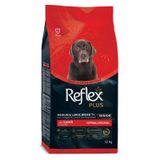 Reflex Plus Hipoalerjenik Orta ve Büyük Irk 7+ Yaş için Kuzu Etli Yaşlı Köpek Maması 12kg
