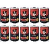 Reflex Plus Jöle İçinde Et Parçacıklı Kuzu Etli Yetişkin Köpek Maması 10 x 400 G