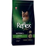 Reflex Plus Kitten Tavuk Etli Yavru Açık 1 kg Kedi Mama