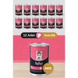 Reflex Plus Kıyılmış Kuzu Etli Yavru Köpek Maması 395g x 12 Adet