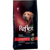 Reflex Plus Kuzulu Orta ve Büyük Irk Yaşlı Köpek Maması 15 Kg Yetişkinler İçin Süper Premium