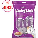 Reflex Plus Lickylick Karidesli Sıvı Kedi Ödül Maması 4X15 gr 6 Ad
