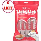 Reflex Plus Lickylick Somonlu Kedi Sıvı Ödül Maması 4X15 gr 6 Ad