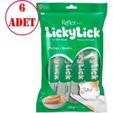Reflex Plus Lickylick Tavuklu Kedi Sıvı Ödül Maması 4X15 gr 6 Ad