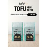 Reflex Plus Marsilya Sabunu Kokulu Tofu Kedi Kumu 7L x 2 Adet
