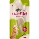 Reflex Plus Meat Fillet Tavuk 30 gr Yetişkin Kediler Için Tamamlayıcı Ödül Maması