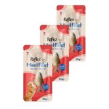 Reflex Plus Meat Fillet Uskumru Kedi Ödülü, 30 g, 3'lü Paket