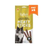 Reflex Plus Meaty Sticks Av Hayvanı ve Kaz Etli 3x5 gr 6 Adet Kedi Ödül Maması