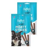 Reflex Plus Meaty Sticks Somonlu Köpek Ödül Çubuğu, 3x11g, İkili Paket