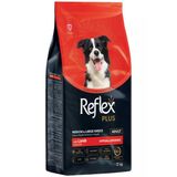 Reflex Plus Medium Large Adult 12Kg Kuzu Etli Orta Ve Büyük Irk Yetişkin Hipoalerjenik Köpek Maması