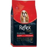 Reflex Plus Mini ve Küçük Irk Kuzulu ve Pirinçli Yetişkin Köpek Maması 8kg