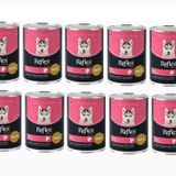 Reflex Plus Pate İçinde Et Parçacıklı Yavru Köpek Maması 395 Gr*10 Adet