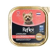 Reflex Plus Pate Karidesli ve Somonlu Mini Küçük Irk Köpek Maması 85 Gr