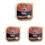 Reflex Plus Pate Kuzu Etli Yetişkin Kedi Maması 85 Gr 3lü paket