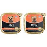 Reflex Plus Pate Kuzu Kabak Mini Küçük Irk Yetişkin Köpek Maması 85 Gr 2li paket
