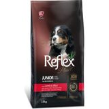 Reflex Plus Plus Junior 18 kg Kuzu Etli Pirinçli Yavru Köpek Maması Büyük Irk İçin Enerji Desteği Sağlar