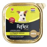 Reflex Plus Puppy Pate Organik Somonlu Küçük Irk Yavru Köpek 85 gr Yaş Maması