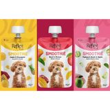 Reflex Plus Smoothie Kuzu Eti Ananas Biftek Mango Hindi Ördek Elma Köpek Ödül Maması Seti 385 Gr