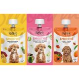Reflex Plus Smoothie Kuzu Eti Ananas Hindi Ördek Elma Kuzu Etli Papaya Köpek Ödül Maması Seti 3 85 Gr
