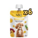 Reflex Plus Smoothie Kuzu Etli ve Ananaslı Likit Köpek Ödülü 85 gr x 6 Adet