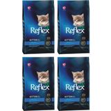 Reflex Plus Somon Balıklı 1,5 kg 4 Adet Yavru Kedi Maması