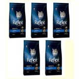 Reflex Plus Somon Balıklı Yetişkin Kedi Maması 1,5 Kg*5 Adet