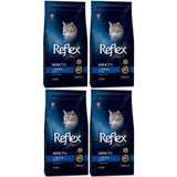 Reflex Plus Somonlu Yetişkin Kedi Maması 1,5kg - 4 Adet