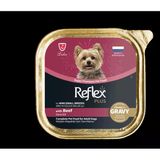 Reflex Plus Sos İçinde Et Parçacıklı Dana Etli Mini Ve Küçük Irk Yetişkin Köpek Konservesi 85 Gr