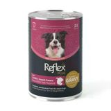 Reflex Plus Sos İçinde Et Parçacıklı Kuzu Etli Ve Tatlı Patatesli Köpek Maması 400gr