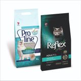 Reflex Plus Sterilised Kısırlaştırılmış Tavuk Etli Yetişkin Kedi Maması 1,5 kg + Proline Kedi Kumu Hediyeli