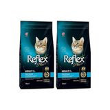 Reflex Plus Sterilised Somonlu Kısırlaştırılmış Kedi Maması 8 kg - 2 Adet