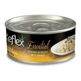 Reflex Plus Tavuk ve Mangolu Süper Premium Yetişkin Konserve Kedi Maması 70 Gr İstiridye Tatlı
